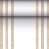 thumbnail of PAPSTAR, Tafellopers, stofkarakter, PV-Tissue Mix "ROYAL Collection" 24 m x 40 cm zand "Lines"