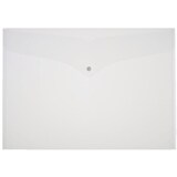 thumbnail of Viking Dokumentenmappe DIN A3 Druckknopf PP (Polypropylen) Quer 32 (B) x 45,6 (H) cm Transparent 5 Stück