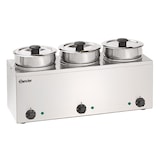 thumbnail of Bain Marie | Hotpot | RVS | 3x 3.5L | 230V | 610x240x320(h)mm