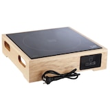 thumbnail of APS 14050 Station induction Valo, cadre chêne et plaque de cuisson induction