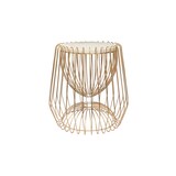 thumbnail of Beistelltisch Natassia 200 Weiß / Messing