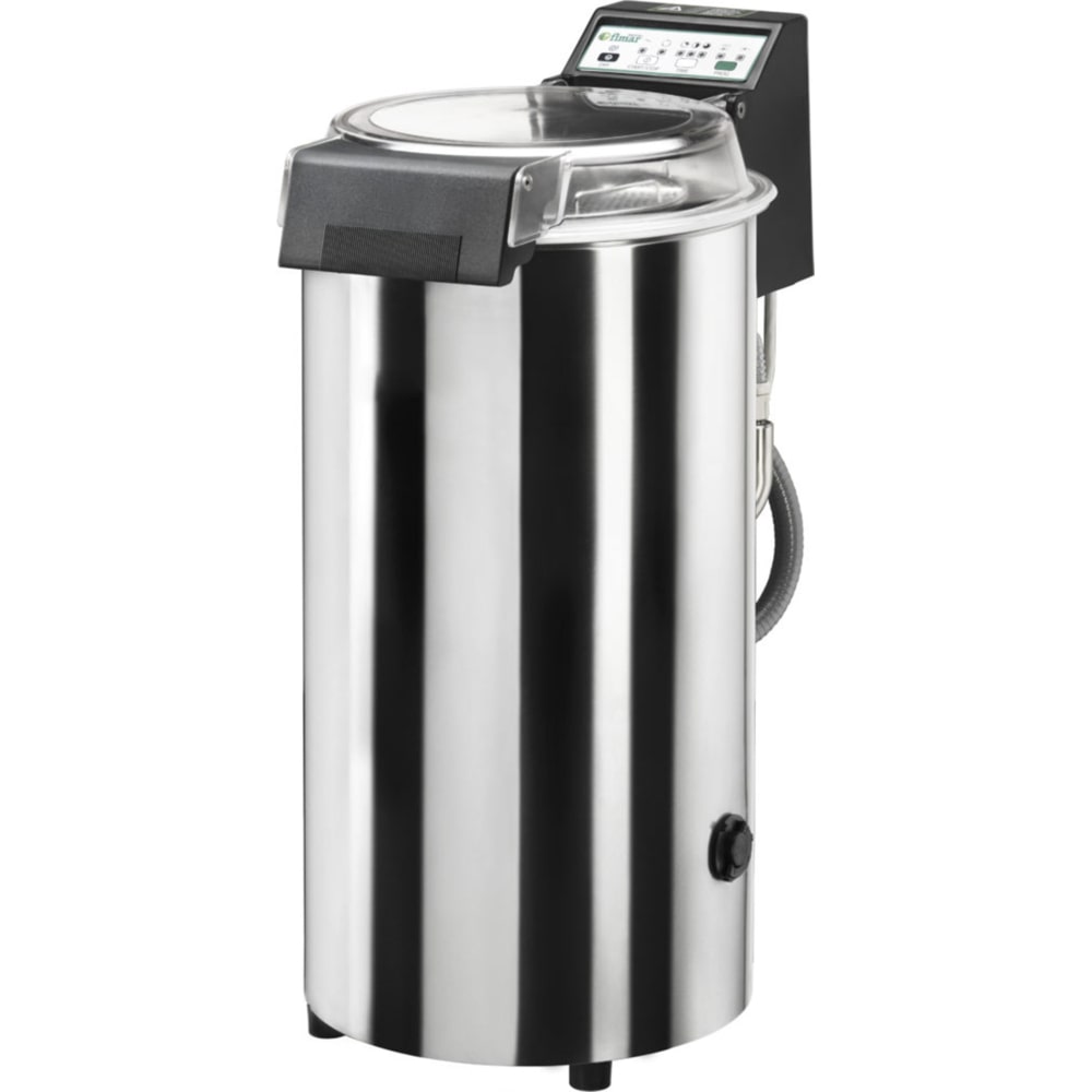 Lavaverdura elettrico LAV con centrifuga, cestello da 7,5 litri