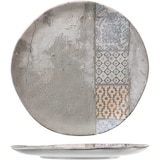 thumbnail of H&H Set 12 Piatti Piani Malaga Stoneware, Decorato, Cm 26