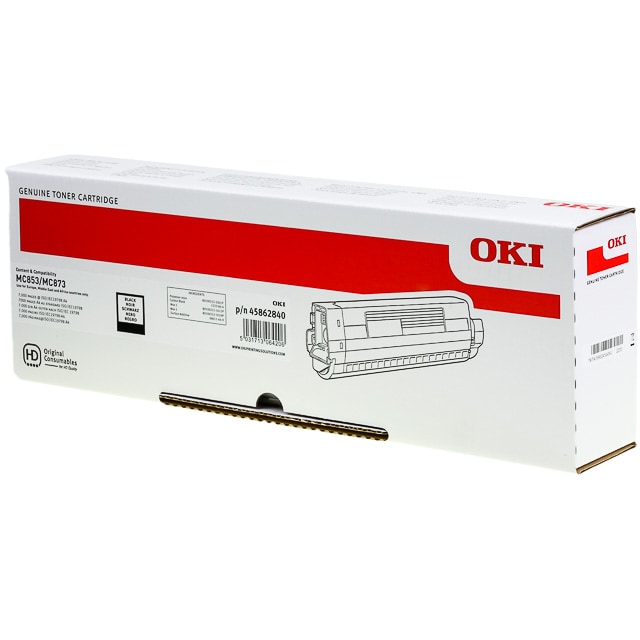 OKI 45862840 cartucho de toner 1 unidade(s) Preto Original