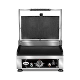 thumbnail of GMG - Kontaktgrill - ▲ Gerillt  ▼ Glatt - mit Grillplatten aus Gusseisen, Fettauffangschale und Temperaturregelung 50° - 300° C