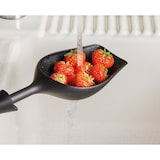 thumbnail of Mastrad stehender Silikonsieblöffel Schwarz