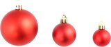 thumbnail of vidaXL 100-tlg. Weihnachtskugel-Set 3/4/6 cm Rot