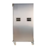 thumbnail of Romux® Bankett Wagen Warm mit 1 Tür und Rollen 78x96 cm | Bankettwagen Thermowagen für Catering 11 GN 1/1 Behälter – Temperatur 0/100°C und 2500 W