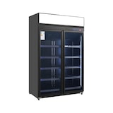 thumbnail of Gasfrit- Armario expositor para bebidas refrigerado 2 puertas SUBZERO 1253 x 750 x 2080 mm 1300 litros  refrigeración ventilada Luz led colorida