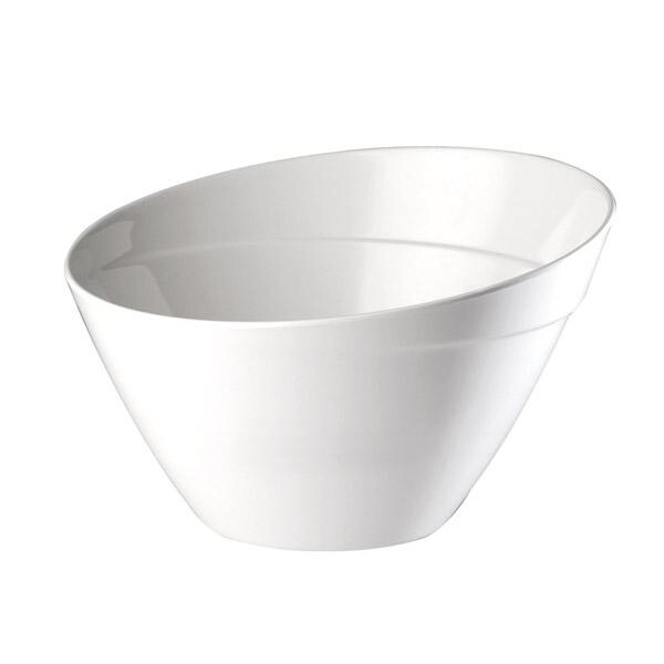 Saladier en Mélamine Blanc Empilable   Balance   APS 5 L
