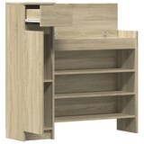 thumbnail of vidaXL Schuhschrank Sonoma-Eiche 100,5x28x100 cm Holzwerkstoff