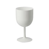 thumbnail of Firplast Verre à pied réutilisable blanc en PP 180ml (x250)