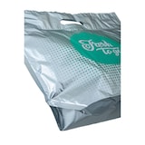 thumbnail of Metallisierte Plastik-Kühltasche 42 x 35 x 16 cm (Öffnung x Höhe x Falte) - großes Volumen 16L - PE-Schaumisolierung - pro 200 Stück