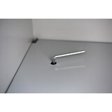 thumbnail of XXL Schiebetürenschrank Büro Aktenschrank Sideboard aus Stahl grau 1950 x 1200 x 450 mm (H xB xT) 550160