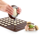 thumbnail of Kit macarons -  Marron Rectangle Silicone Lékué 31x18 cm