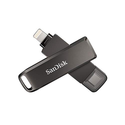 Sandisk ixpand luxe clé usb de 128 go, 2-en-1 avec un connecteur