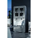 thumbnail of SIT Möbel Vitrinekast aluminium | L 90 x B 40 x H 187 cm | zilver | 01704-21 | Serie AIRMAN