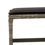 thumbnail of vidaXL 13-tlg. Garten-Essgruppe mit Kissen Grau Poly Rattan