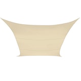 thumbnail of Schaduwdoek, waterdoorlatend, luchtdoorlatend, 3.6 x 3.6 m, 180 g/m², HDPE, vierkant, champagne