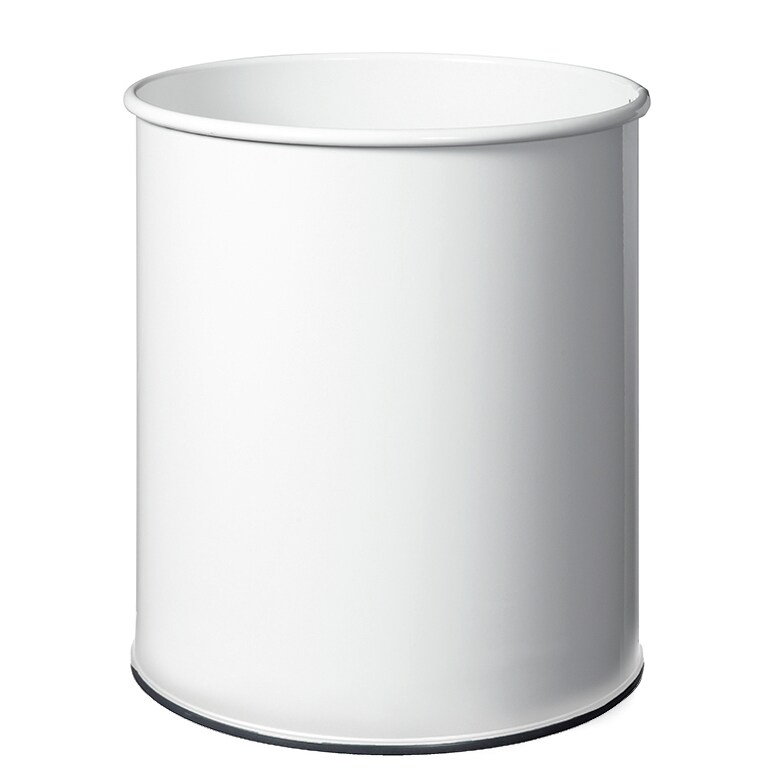 ROSSIGNOL Corbeille à papier 15L PAPEA blanc