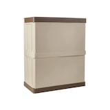 thumbnail of Armoire de Rangement Garage Atelier - Armoire basse 2 portes et 1 étagère Réglable Polypropylène 70 x 39 x 85.5cm Charge 20 kg