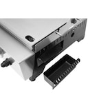 thumbnail of METRO PROFESSIONAL Barbecue a gas con 3 bruciatori e plancha Tornada, 61.5 × 32 cm, acciaio inox, argento