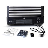 thumbnail of PURLINE Radiador Toallero Negro con calefactor integrado y control WiFi NTW-11B TURBO