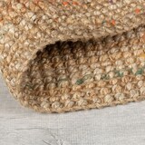 thumbnail of Jute Teppich handgewebt strapazierfähig naturfaser | 200x290cm