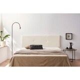 thumbnail of Hoofddeel Bekleed ALMA Kunstleer 90x50x5 cm - Gebroken wit - Moonia