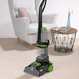 thumbnail of CLEANmaxx Teppichreiniger Professional mit Vibrations- und Seitenbürsten - Schwarz/Grün