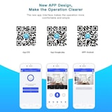 thumbnail of Interphone Vidéo WIFI Sans Fil Économie D'Énergie Installation Facile Noir YONIS