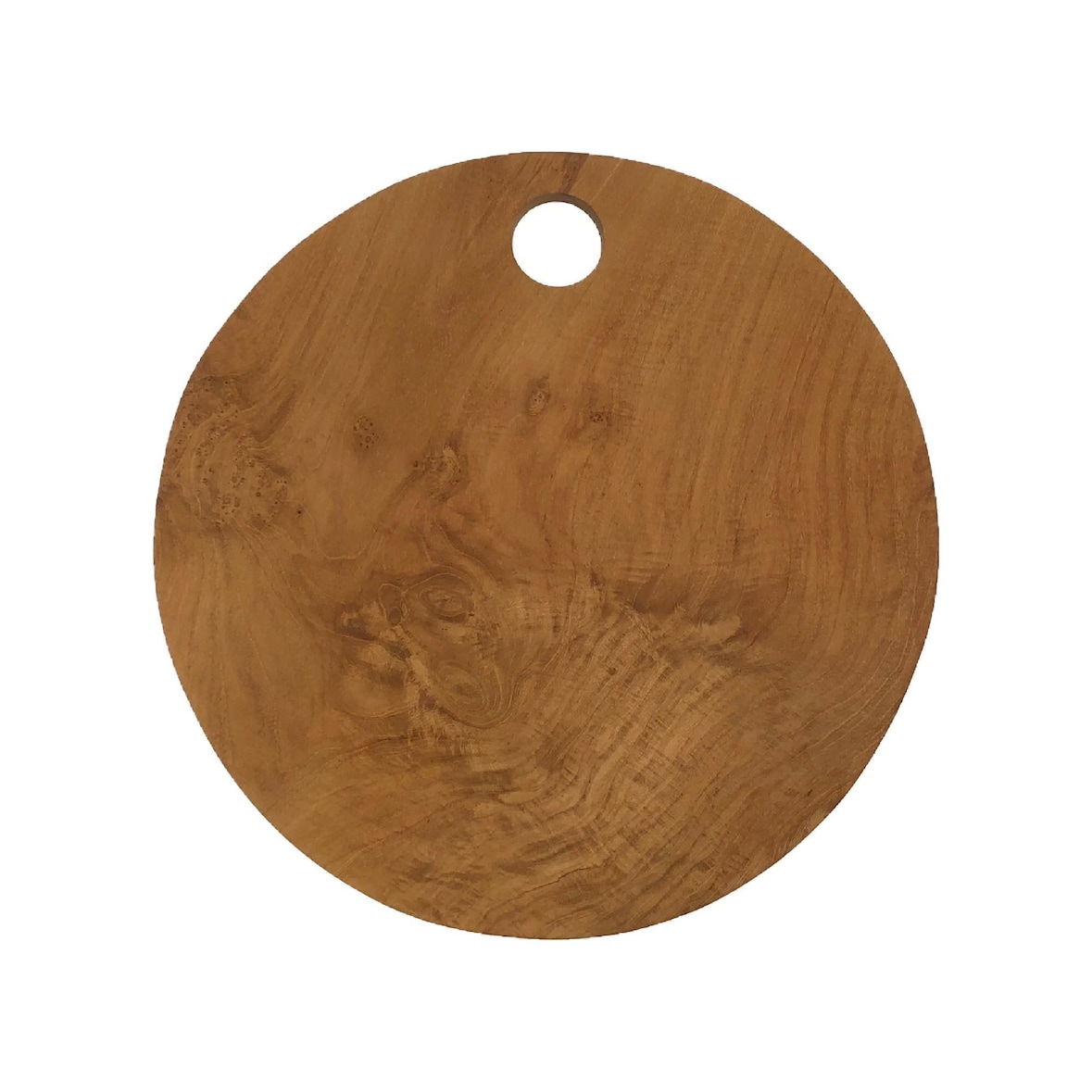 OIO NATURARonde teakhouten plank, Ø 30 cm
