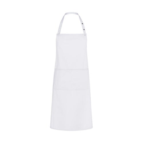 Bib Apron Teneriffa: One Size / White