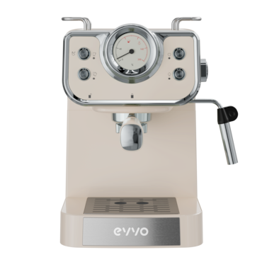 Cafetera Espresso EVVO Intensa Retro Beige