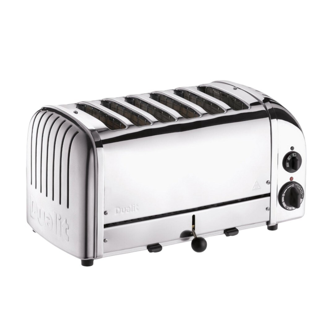 Dualit Vario broodrooster 6 sleuven RVS 60144