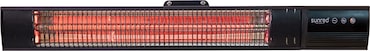 Aquecedor de pátio Sunred parede escura modelo preto 2500 watts