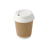 thumbnail of BIOZOYG 1000 Stück Einwegdeckel Ø 90mm kompostierbare Kaffeedeckel Pappdeckel für Kaffee To Go, Becherdeckel, weiß, biologisch abbaubar