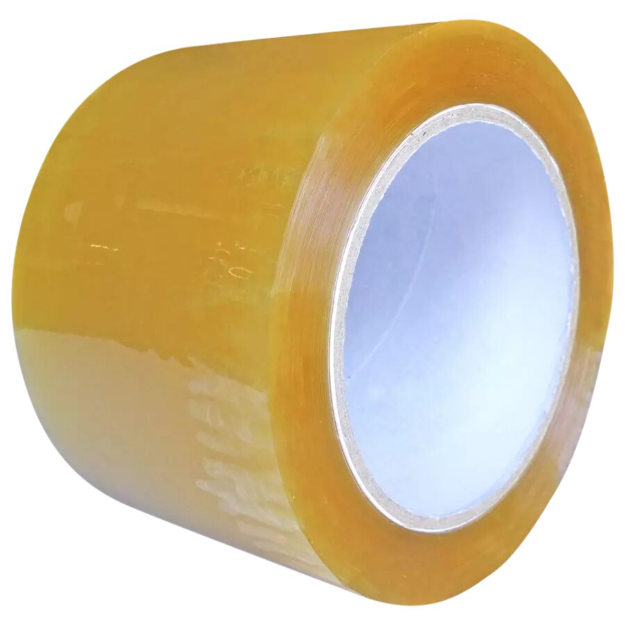 Ruban adhésif polypropylène caoutchouc naturel – 6 rouleaux 75 mm x 100 m transparent