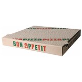 thumbnail of Kaliptis Boîte pizza carrée en carton ondulé 31x31x4cm x100
