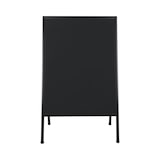 thumbnail of BI-OFFICE Chevalet ardoise Noir double face, cadre en bois - Format L60 x H90 cm