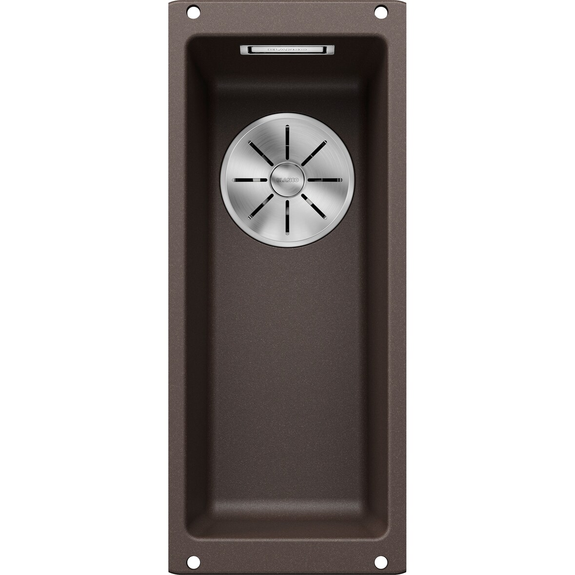 BLANCO SUBLINE 160-U Unterbauspüle / SILGRANIT / Cafe / Stopfen -