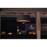 thumbnail of Stufa da esterno Sunred Artix Compact Bright appesa nera 1500 Watt