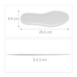 thumbnail of Relaxdays Sohlenwärmer, 20 Paar, Größe L, Wärmeeinlagen für Schuhe, 8h warme Füße, luftaktiviert, selbstwärmend, weiß