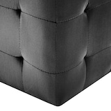 thumbnail of Pouf 2 Pz Nero 30x30x30 Cm In Velluto