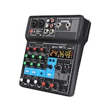 thumbnail of Table De Mixage 4 Canaux Avec Carte Son Intégrée Bluetooth Et USB Pour Enregistrement Live YONIS