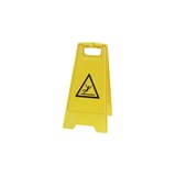 thumbnail of Panneau balise signalisation pliant sols glissants avec Pictos