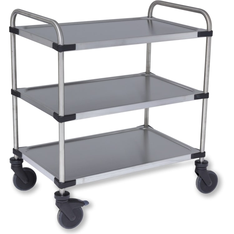 1 x RIEBER Servierwagen 850 RL 3 Borde montiert