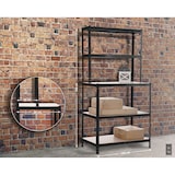 thumbnail of Steckregal inkl. Werkbank 2+3 schwarz