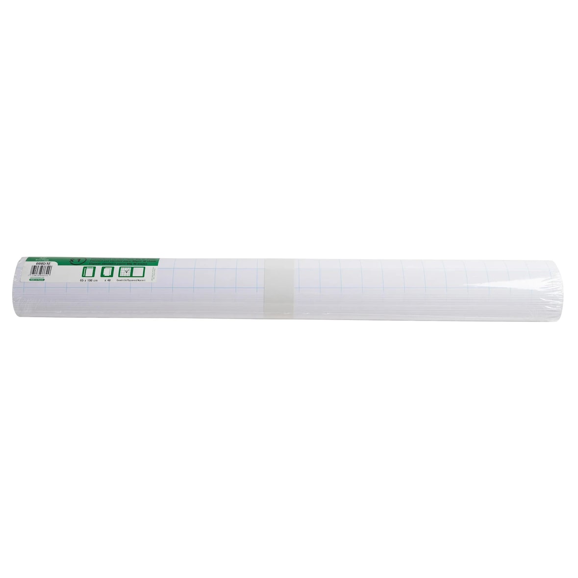 Exacompta - Réf. 66651E - Carton de 5 Recharges papier quadrillé pour tableaux de conférence - papier standard 60 g/m2 - 40 feuilles - 65 x 100 cm