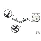 thumbnail of LOFT42 Jef reserve wc rolhouder – zwart - metaal